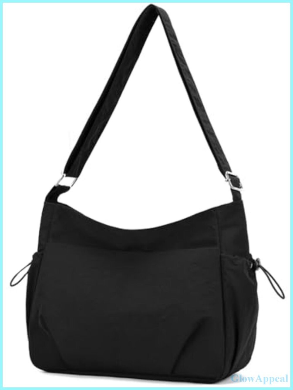 Nylon Tote Bag Hobo Crossbody Shoulder Bag for Women Large Travel Purse